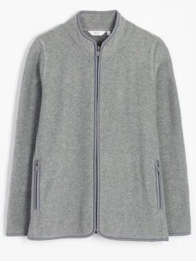 ISLE Fleece Funnel Neck Jacket Grey XL NWT IN PACKAGE